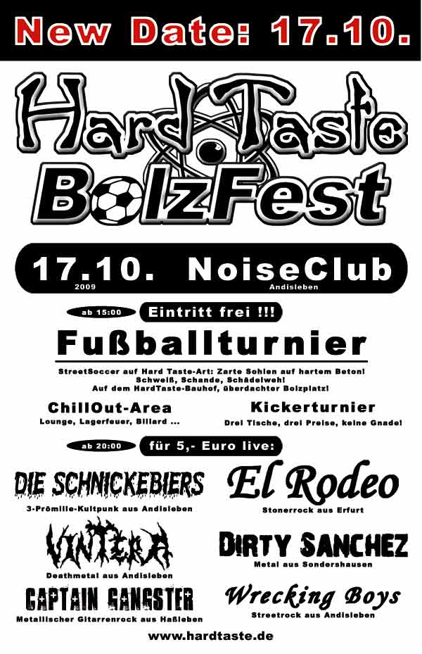 BolzFest 2009 - am 17.10.!